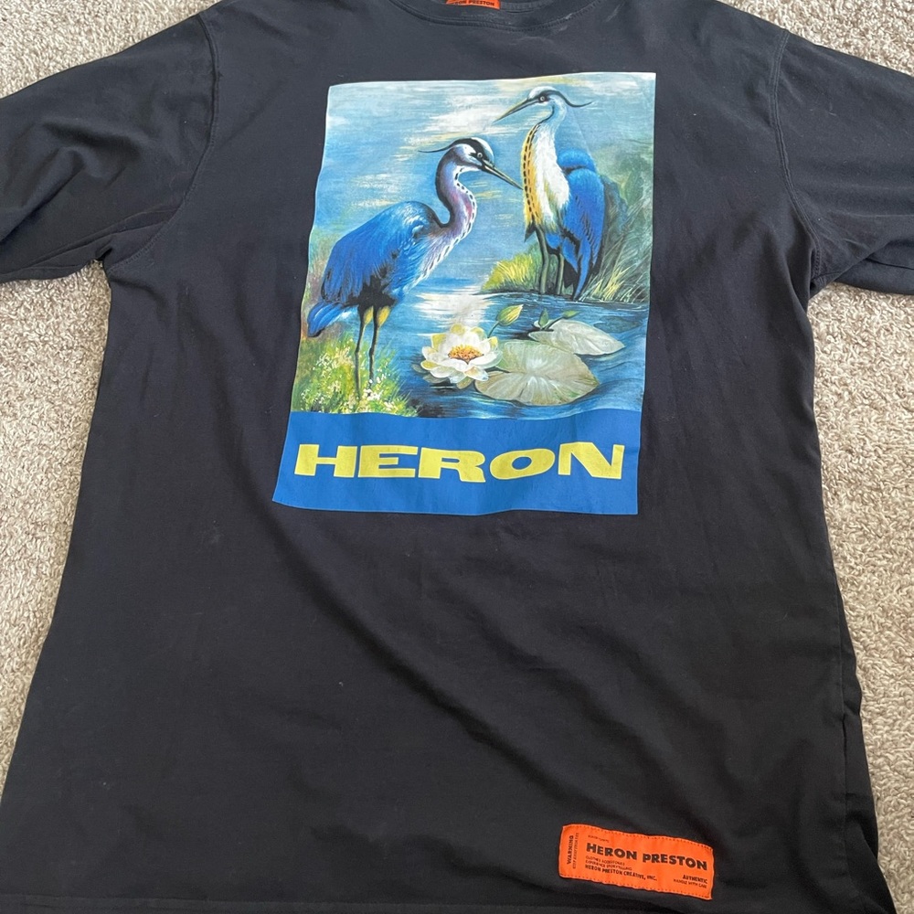 Authentic heron Preston shirt